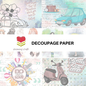 Massive Decoupage Paper - Growing Craft