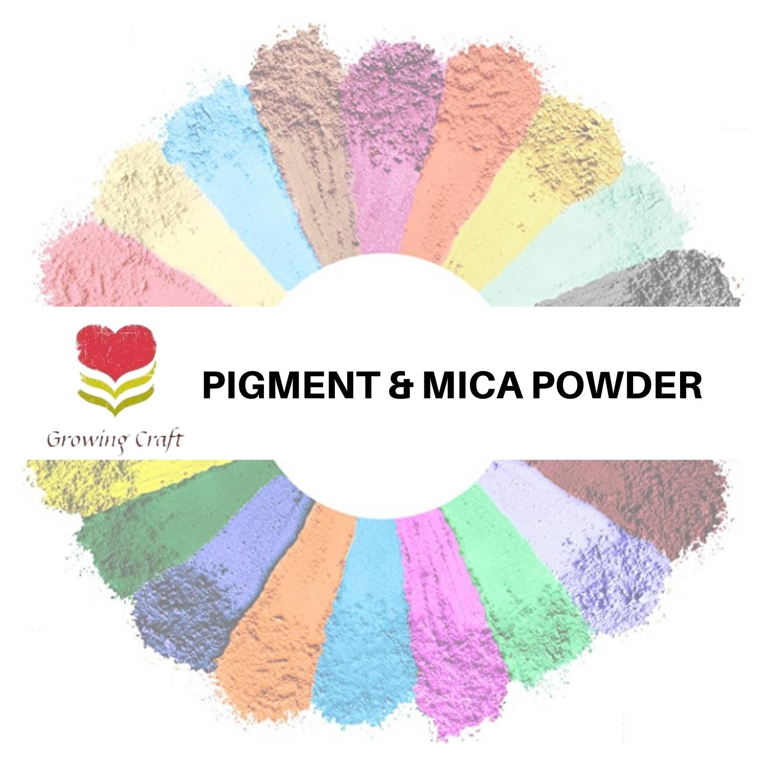 Mica powders, dye, pigments for clay and resin – Crafty & Glammy