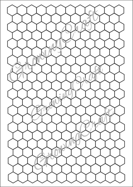 Honeycomb Stamp (GCMS A6001) Massive