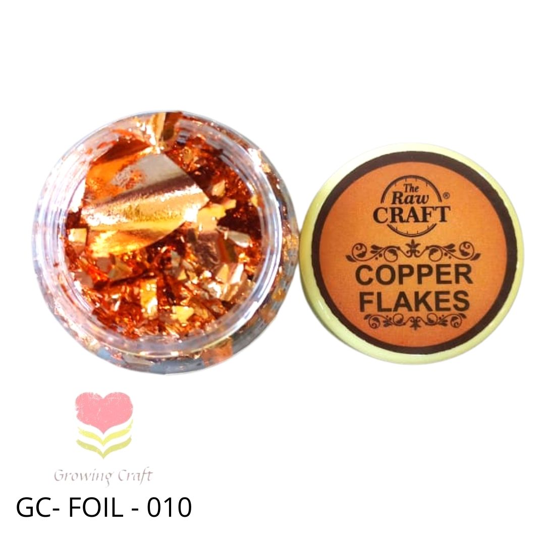 Gliding Flakes - Copper - Growing Craft - Best craft Supplies