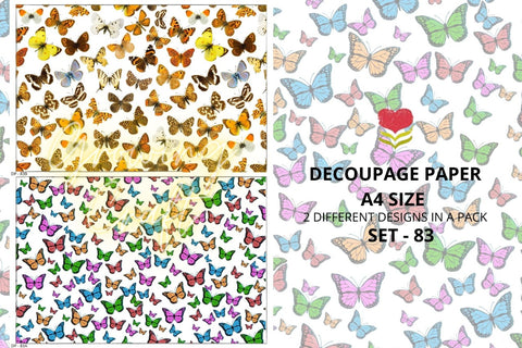 Massive Decoupage Paper Set 83 - Growing Craft - Best craft Supplies