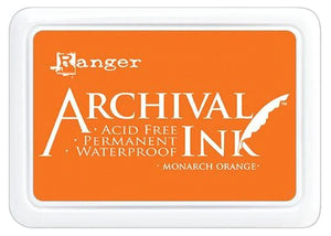 Archival Ink Pad - Monarch Orange - Growing Craft - Best craft Supplies