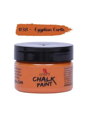 Chalk Paint - 38 (Egyptian Earth) - Growing Craft - Best craft Supplies