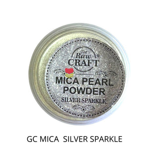 DIY Resin Art Mica Pearl Powder - GC MICA SILVER SPARKLE - Growing Craft - Best craft Supplies