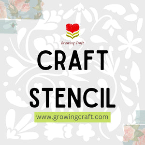 Create a Unique Look with Craft Stencils and Decoupage Art - 5 easy steps
