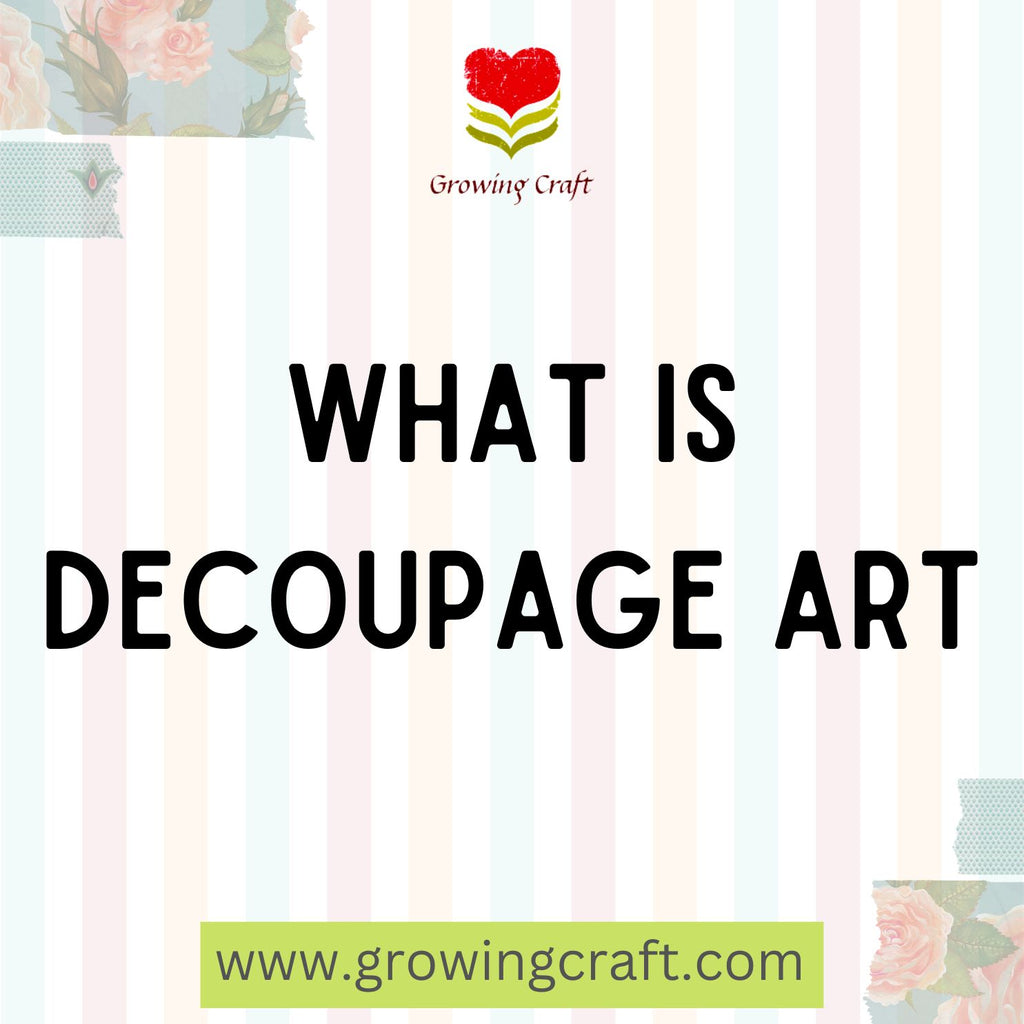1 Easy way to learn Decoupage Art for beginners for home decor
