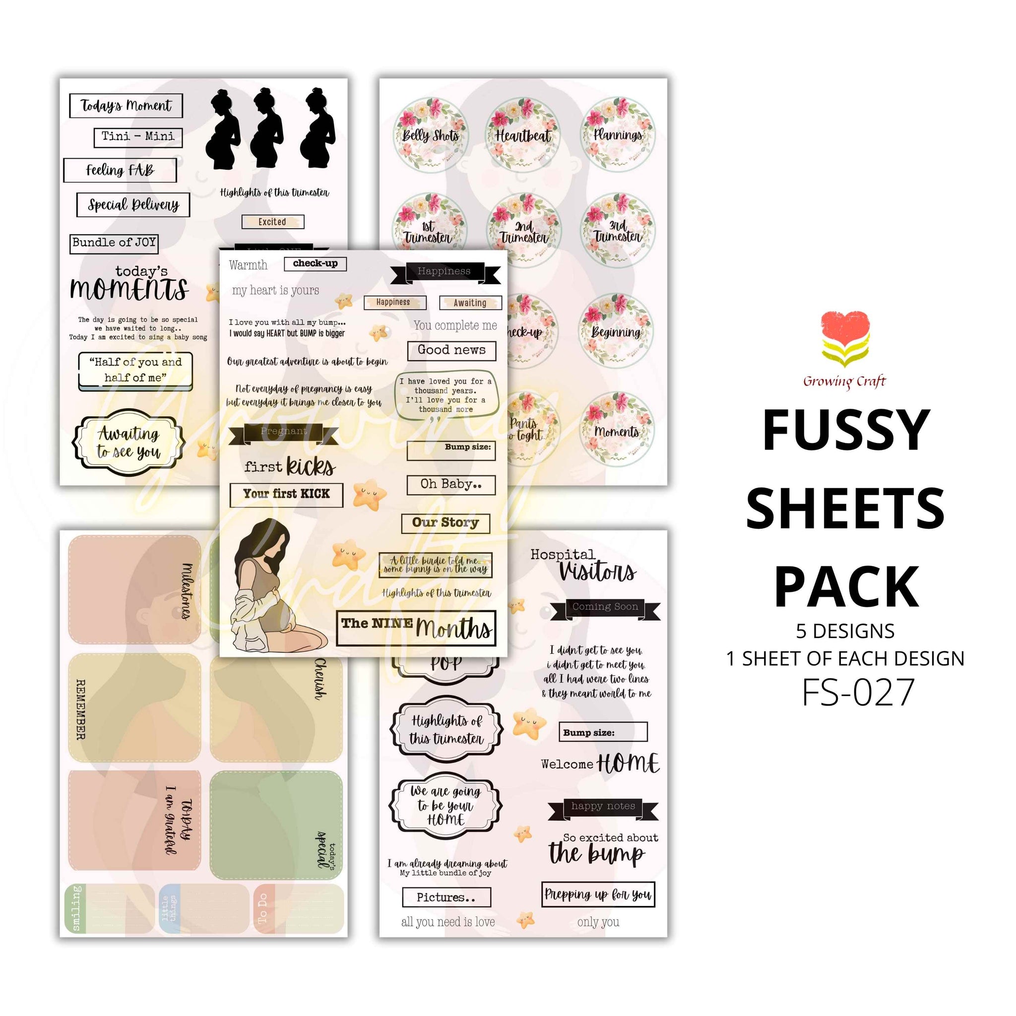 Fussy Sheet - FS 027 - Pregnancy