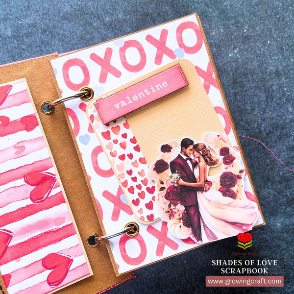 Shades of Love Scrapbook with Multi Pocket
