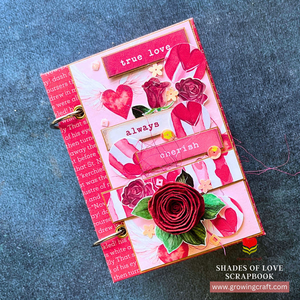 Shades of Love Scrapbook with Multi Pocket