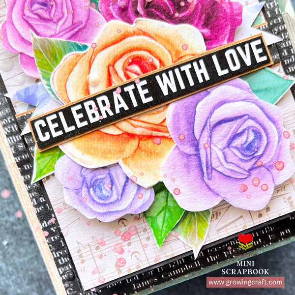 Birthday Scrapbook with Multi Pocket - Mini Album