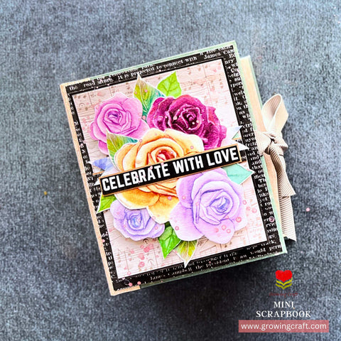 Birthday Scrapbook with Multi Pocket - Mini Album