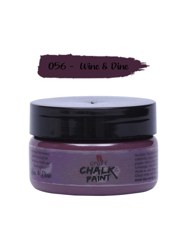 Chalk Paint (Wine and Dine) 56 - Growing Craft - Best craft Supplies