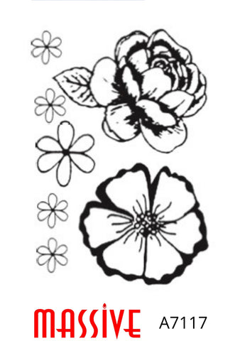 Flower Bunch Stamp (GCMS - A7117) - Growing Craft - Best craft Supplies