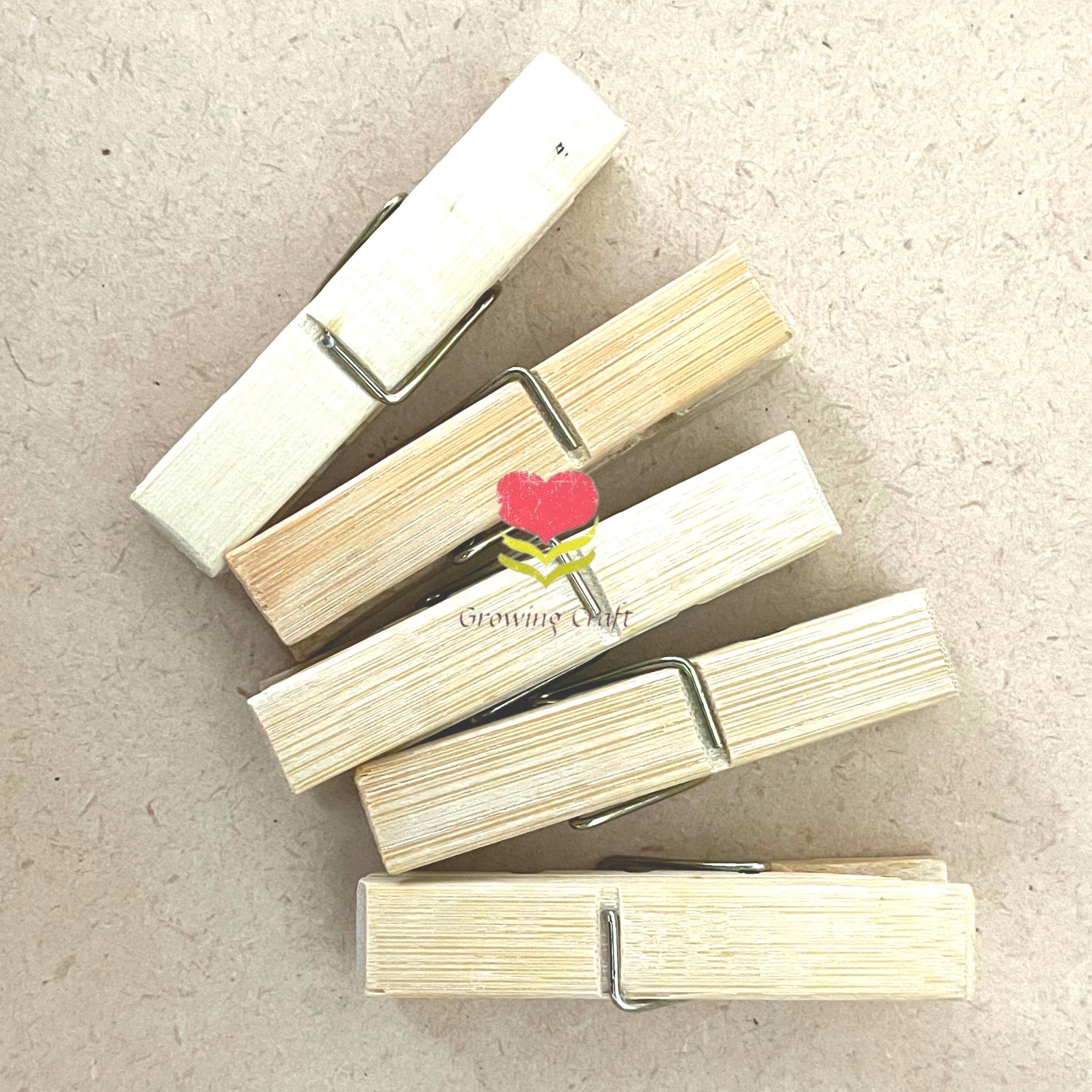 Wooden Peg - Wooden Clips - Growing Craft - Best craft Supplies