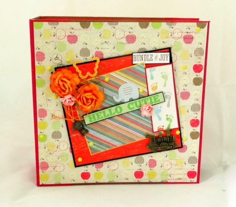 Welcome baby - visitor's book  and photo album - Growing Craft - Best craft Supplies