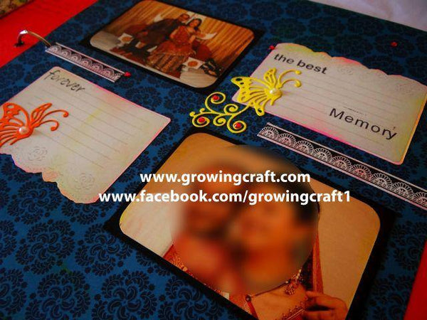 Big scrapbook with customized page - Growing Craft - Best craft Supplies