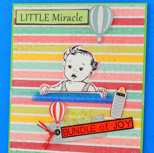 Little miracle - baby album - Growing Craft - Best craft Supplies