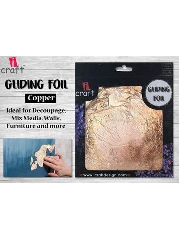 Gliding Foil - Copper - GCMEDIUM 712 - Growing Craft - Best craft Supplies