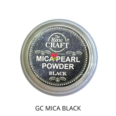 DIY Resin Art Mica Pearl Powder - GC MICA BLACK - Growing Craft - Best craft Supplies