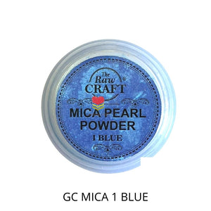 DIY Resin Art Mica Pearl Powder - GC MICA 1 BLUE - Growing Craft - Best craft Supplies