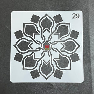 Mandala Stencil - GCS 085
