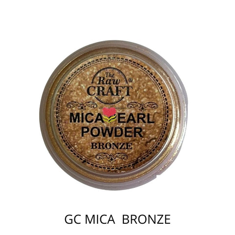 DIY Resin Art Mica Pearl Powder - GC MICA BRONZE - Growing Craft - Best craft Supplies