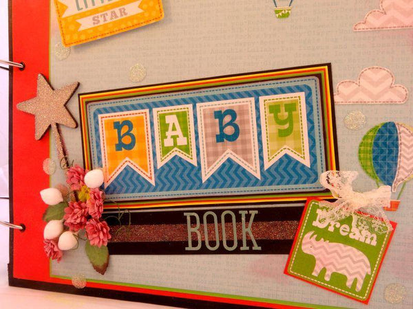 Welcome little one - baby album - Growing Craft - Best craft Supplies
