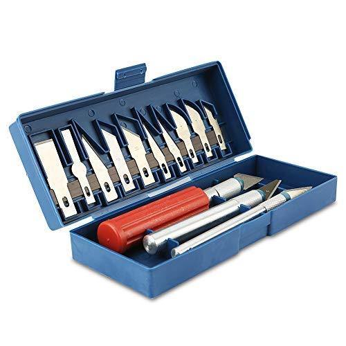 Knife set with case GC TOOL 028 - Growing Craft - Best craft Supplies