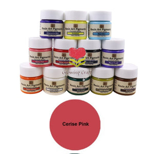 Resin Art Pigment - Cerise Pink - GCRESIN 057 - Growing Craft - Best craft Supplies