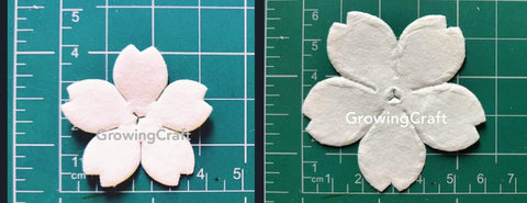 Paper Flower Cutout Combo - Growing Craft - Best craft Supplies