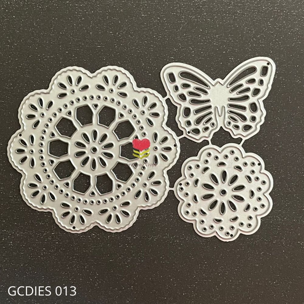 Metal Dies Doily Butterfly- GCDIES 013 - Growing Craft - Best craft Supplies
