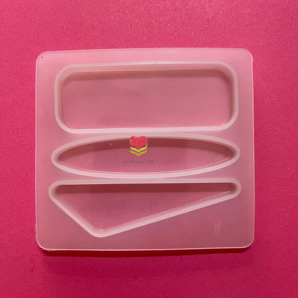 Clip Making - Silicon Mould - Design - 8- GC SILICON 047 - Growing Craft - Best craft Supplies