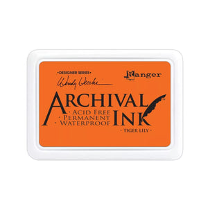 Archival Ink Pad - Tiger Lily - Growing Craft - Best craft Supplies