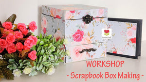 Scrapbook Box with Drawer making (Without Kit) - Growing Craft - Best craft Supplies