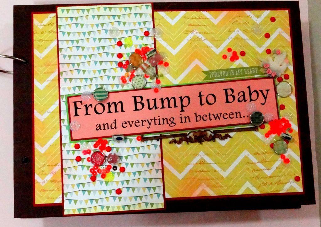 From bump to baby - pregnancy album - Growing Craft - Best craft Supplies