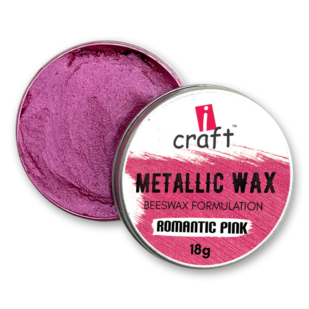 Metallic Wax - Romantic Pink