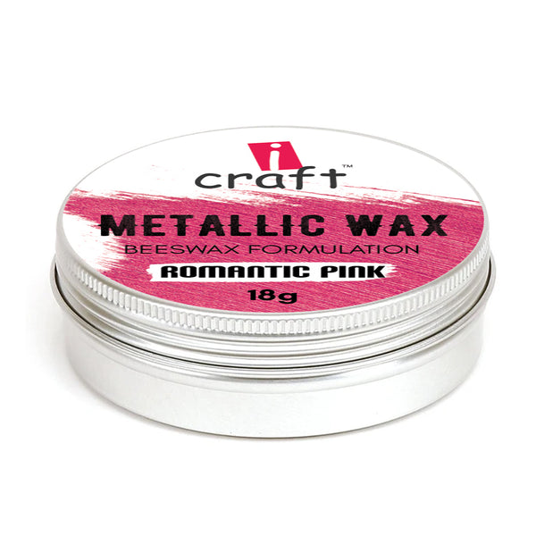 Metallic Wax - Romantic Pink