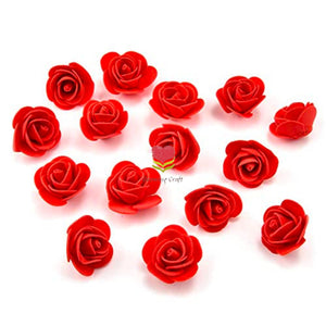 Foam  Flower - Red 001 - Growing Craft - Best craft Supplies