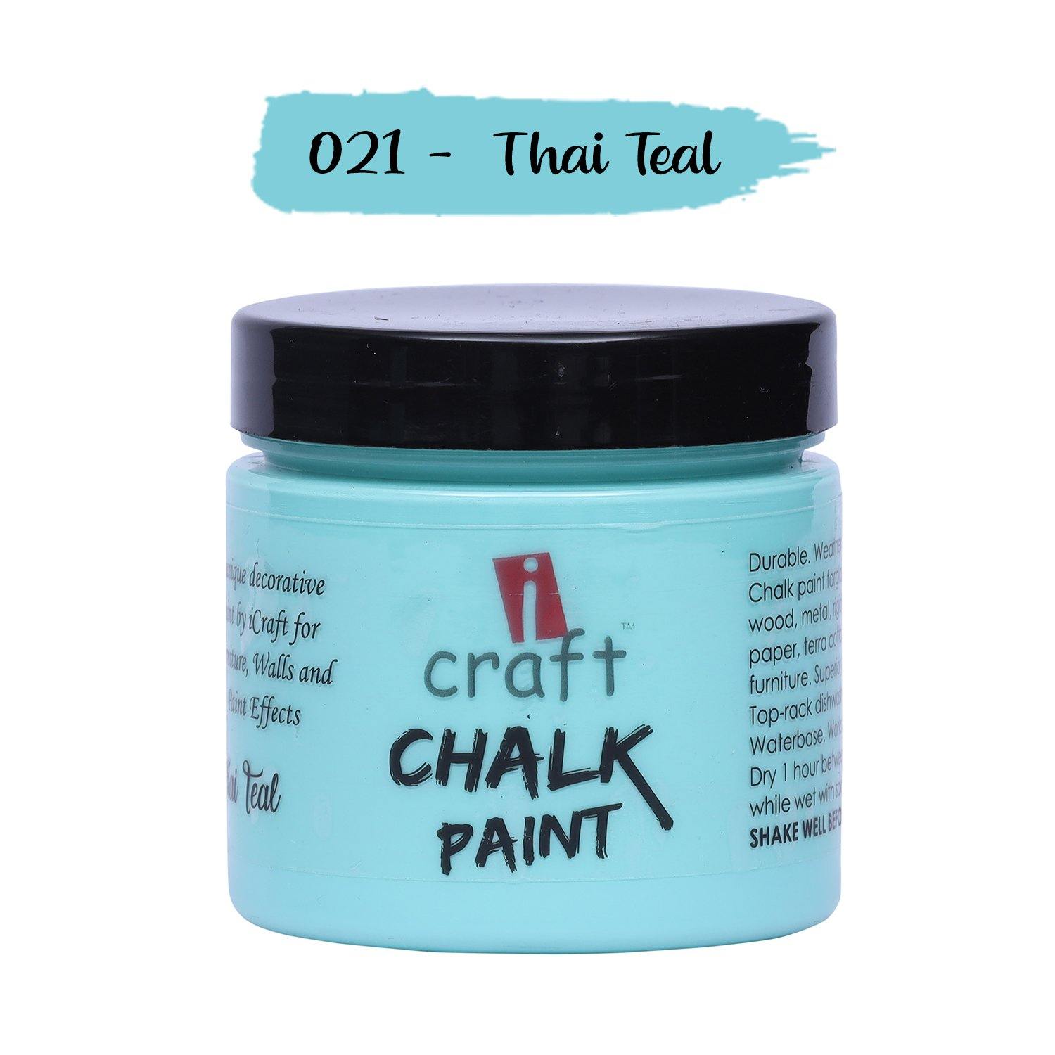 Chalk Paint - 21 (Thai Teal) - Growing Craft - Best craft Supplies