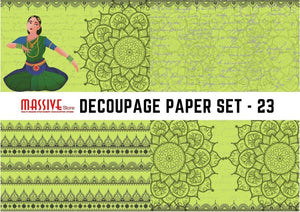 Massive Decoupage Paper - Set 23 - Growing Craft - Best craft Supplies