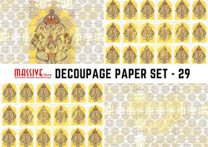 Massive Decoupage Paper  - Set 29 - Growing Craft - Best craft Supplies