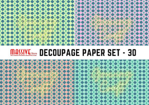 Massive Decoupage Paper - Set 30 - Growing Craft - Best craft Supplies