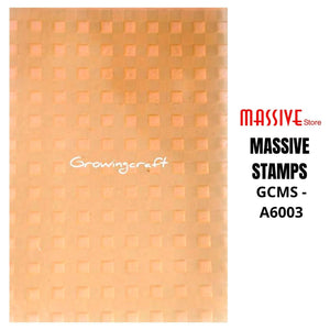 Checks Background Stamp (GCMS - A6003) - Growing Craft - Best craft Supplies