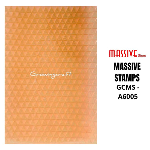Triangle Background Stamp (GCMS A6005) - Growing Craft - Best craft Supplies