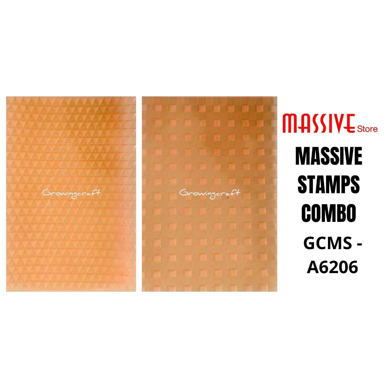 Geometric Stamps (GCMS A6206) - Growing Craft - Best craft Supplies