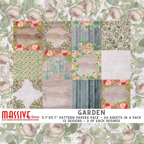Pattern Paper - Garden - Growing Craft - Best craft Supplies