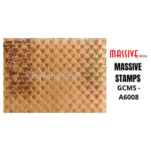 Heart Background Stamp (GCMS- A6008) - Growing Craft - Best craft Supplies