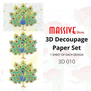 3D Decoupage paper (3D 010) - Growing Craft - Best craft Supplies