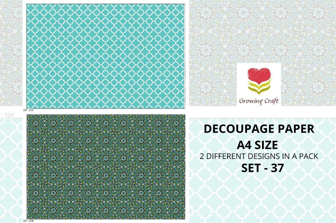Massive Decoupage Paper - 37 - Growing Craft - Best craft Supplies