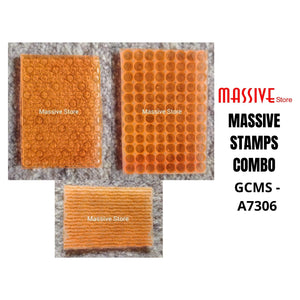 Mixed Media Stamp Combo of 3 GCMS -A7306 - Growing Craft - Best craft Supplies
